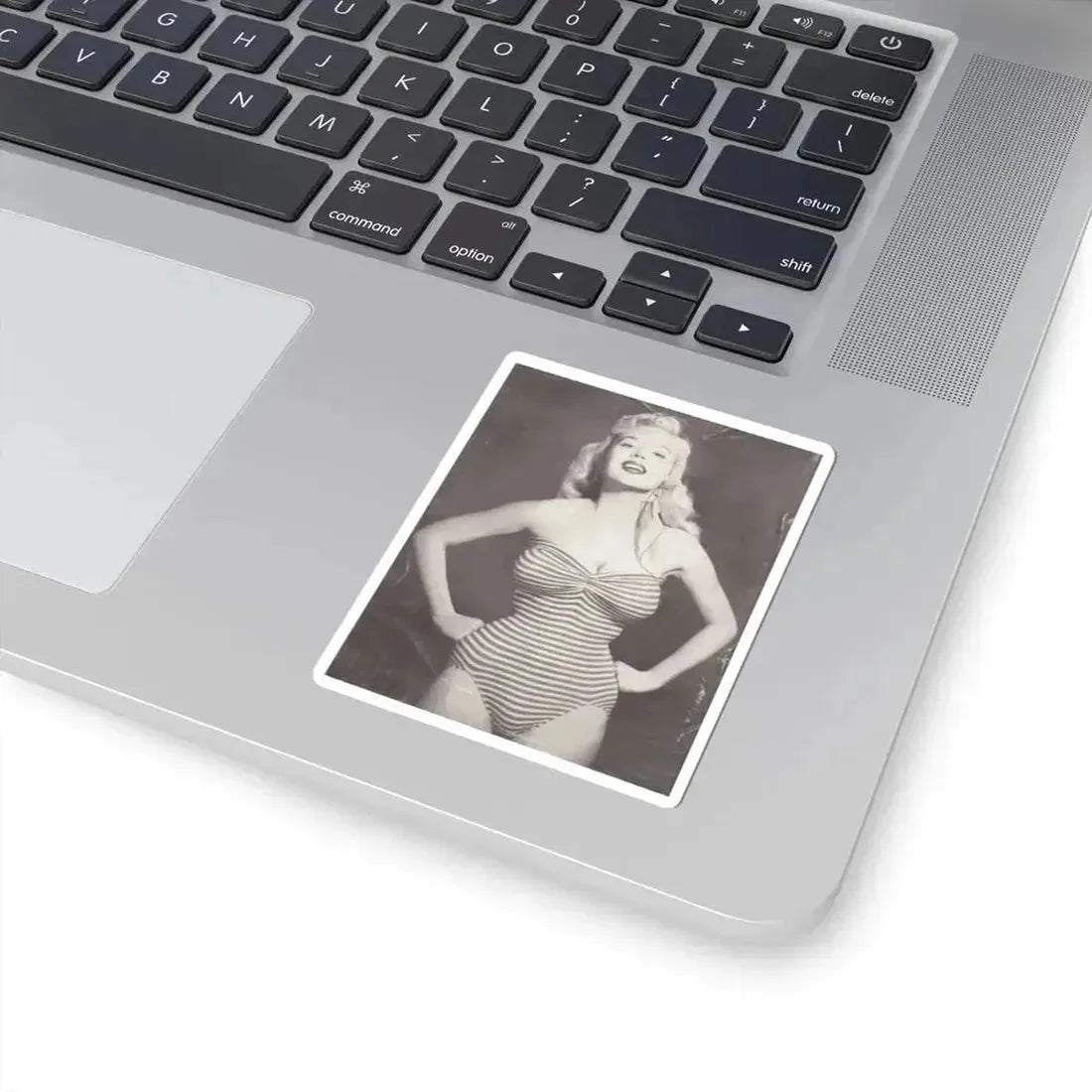 Betty Brosmer #140 (Vintage Female Icon) STICKER Vinyl Kiss-Cut Decal - The Sticker Space