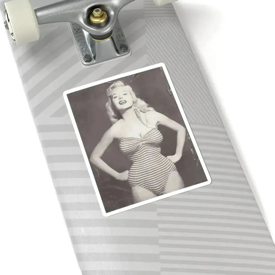 Betty Brosmer #140 (Vintage Female Icon) STICKER Vinyl Kiss-Cut Decal - The Sticker Space