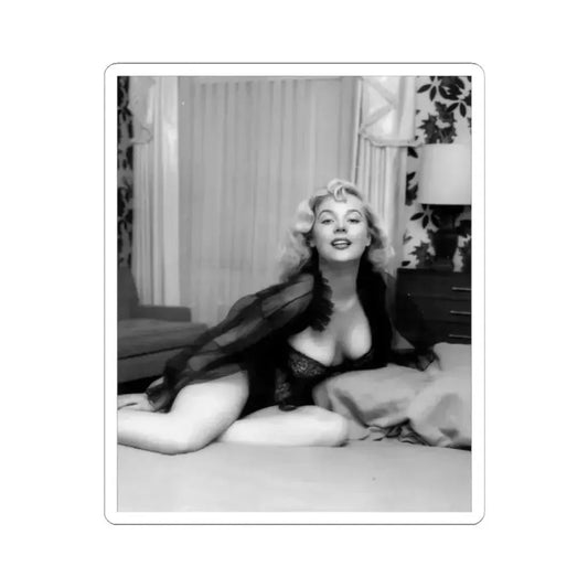 Betty Brosmer #161 (Vintage Female Icon) STICKER Vinyl Kiss-Cut Decal 2 Inch White - The Sticker Space