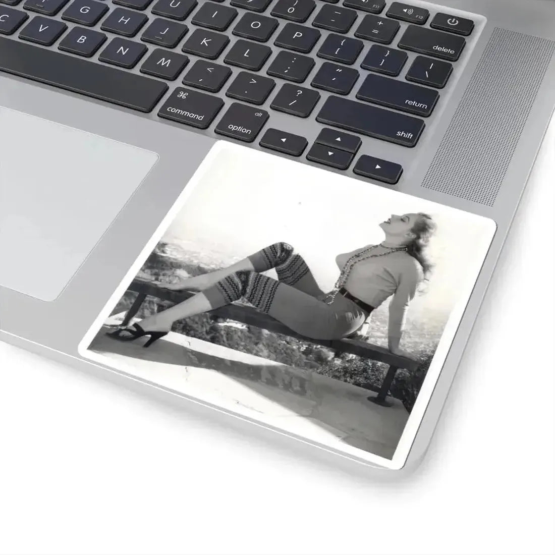 Betty Brosmer #173 (Vintage Female Icon) STICKER Vinyl Kiss-Cut Decal - The Sticker Space