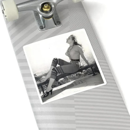 Betty Brosmer #173 (Vintage Female Icon) STICKER Vinyl Kiss-Cut Decal - The Sticker Space