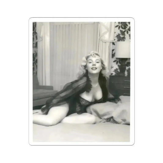Betty Brosmer #174 (Vintage Female Icon) STICKER Vinyl Kiss-Cut Decal 2 Inch White - The Sticker Space