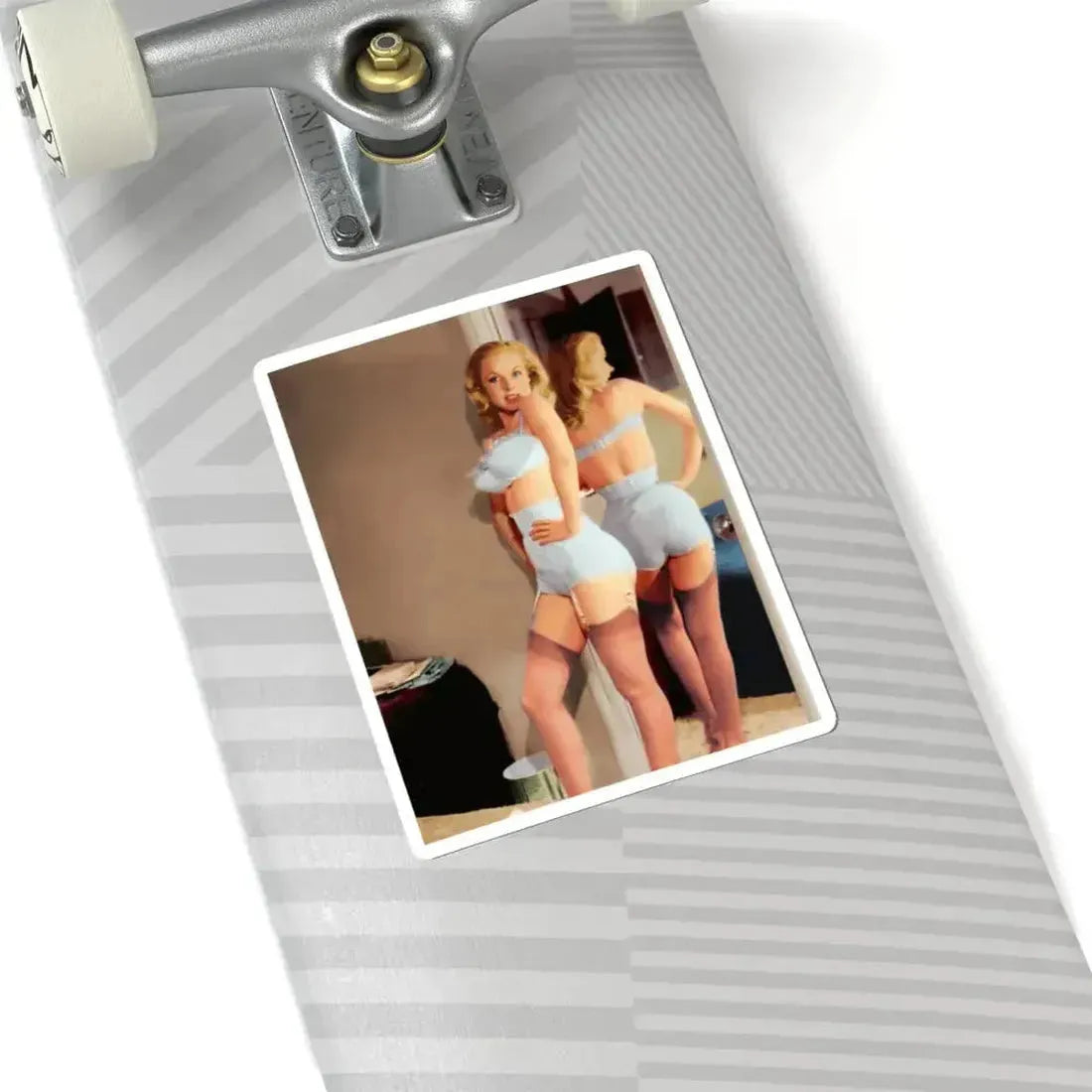 Betty Brosmer #182 (Vintage Female Icon) STICKER Vinyl Kiss-Cut Decal - The Sticker Space