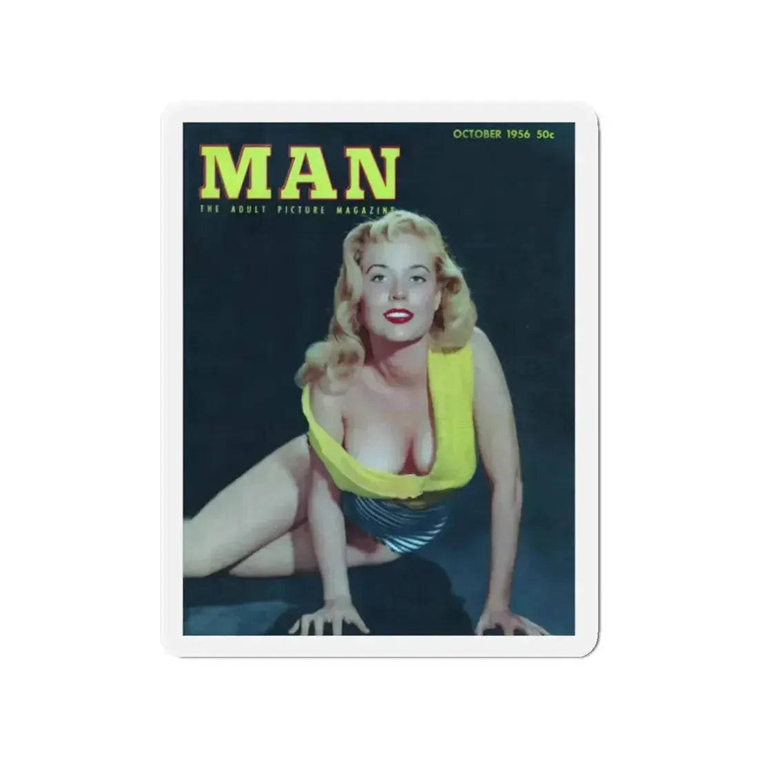 Betty Brosmer #209 - Mag. Cover (Vintage Female Icon) Refrigerator Magnet - The Sticker Space