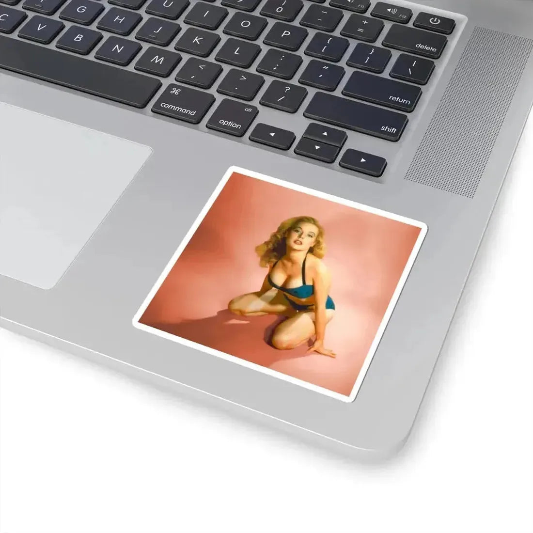 Betty Brosmer #223 (Vintage Female Icon) STICKER Vinyl Kiss-Cut Decal - The Sticker Space