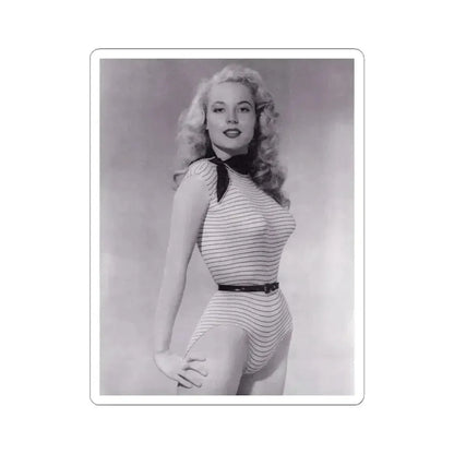 Betty Brosmer #233 (Vintage Female Icon) STICKER Vinyl Kiss-Cut Decal 6 Inch White - The Sticker Space