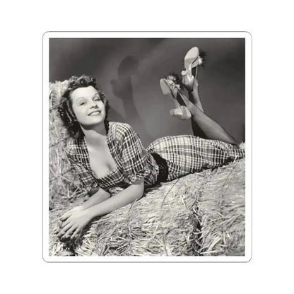 Betty Field #01 (Vintage Female Icon) STICKER Vinyl Kiss-Cut Decal 6 Inch White - The Sticker Space