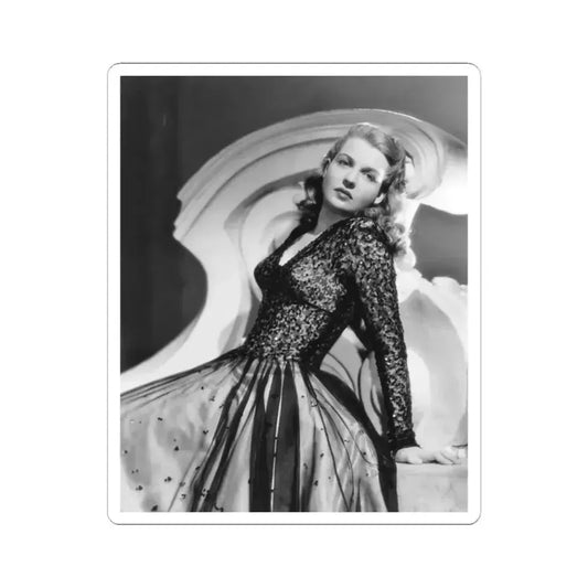 Betty Field #03 (Vintage Female Icon) STICKER Vinyl Kiss-Cut Decal 2 Inch White - The Sticker Space