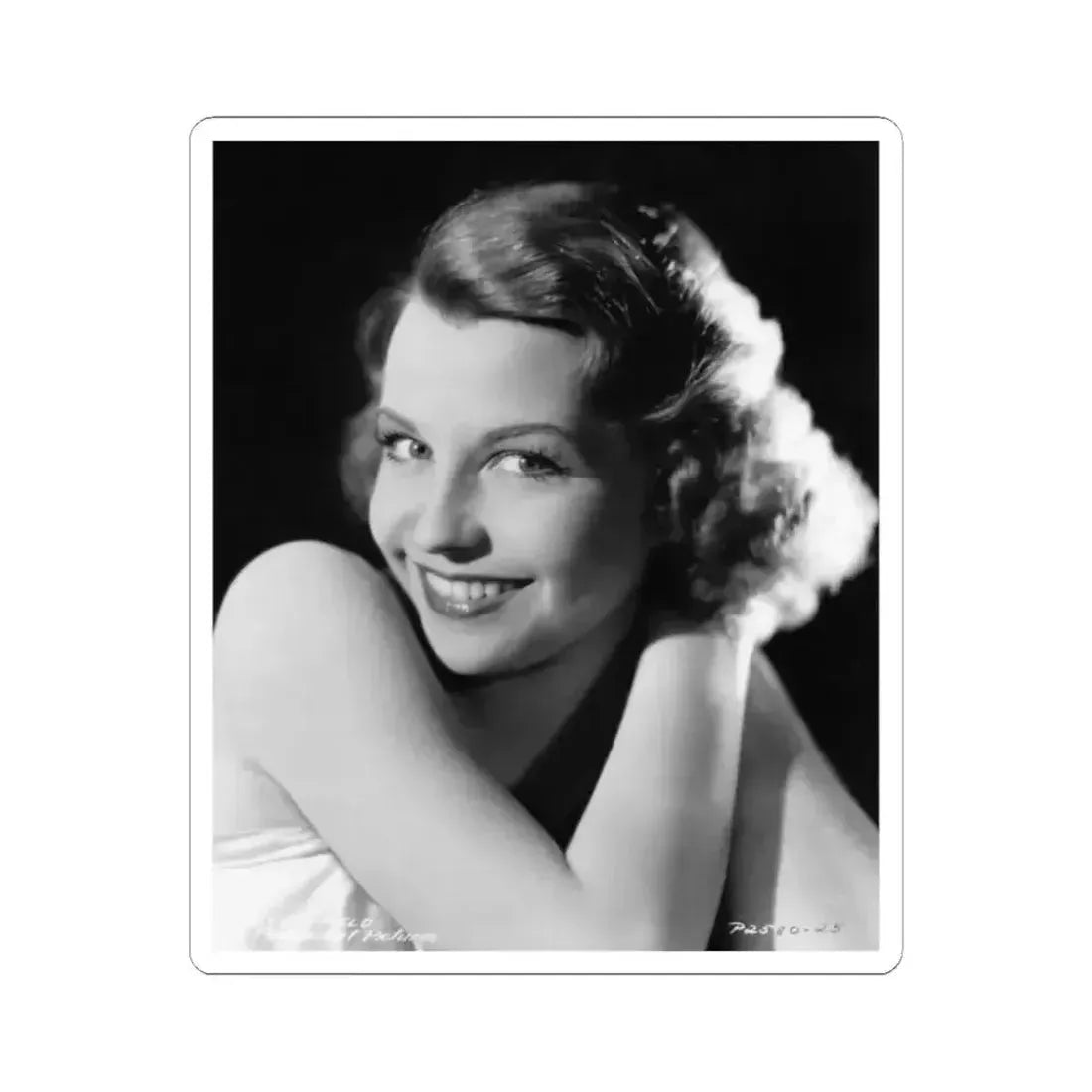 Betty Field #05 (Vintage Female Icon) STICKER Vinyl Kiss-Cut Decal 2 Inch White - The Sticker Space