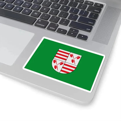 Bever B vlag (Belgium) STICKER Vinyl Kiss-Cut Decal - The Sticker Space