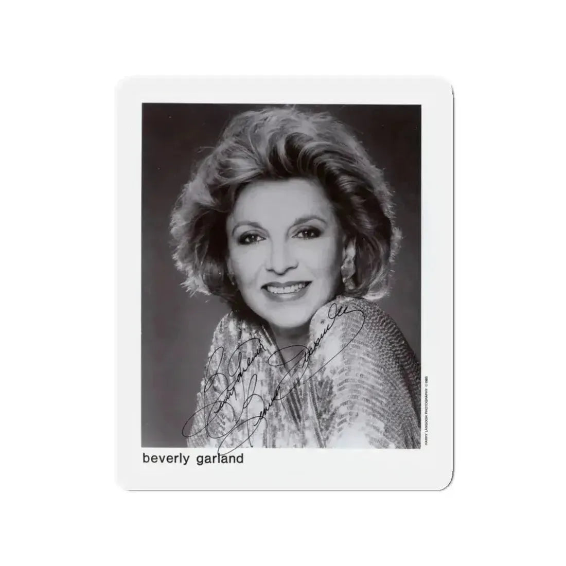 Beverly Garland #111 (Vintage Female Icon) Refrigerator Magnet 3 Inch Die-Cut - The Sticker Space