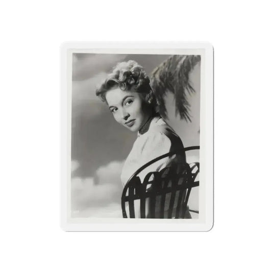 Beverly Garland #129 - 8x10 B&W Glamour Portrait (Vintage Female Icon) Refrigerator Magnet 6 Inch Die-Cut - The Sticker Space