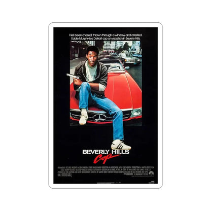 Beverly Hills Cop 1984 Movie Poster STICKER Vinyl Die-Cut Decal 3 Inch - The Sticker Space