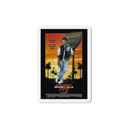 Beverly Hills Cop II 1987 Movie Poster Refrigerator Magnet - The Sticker Space