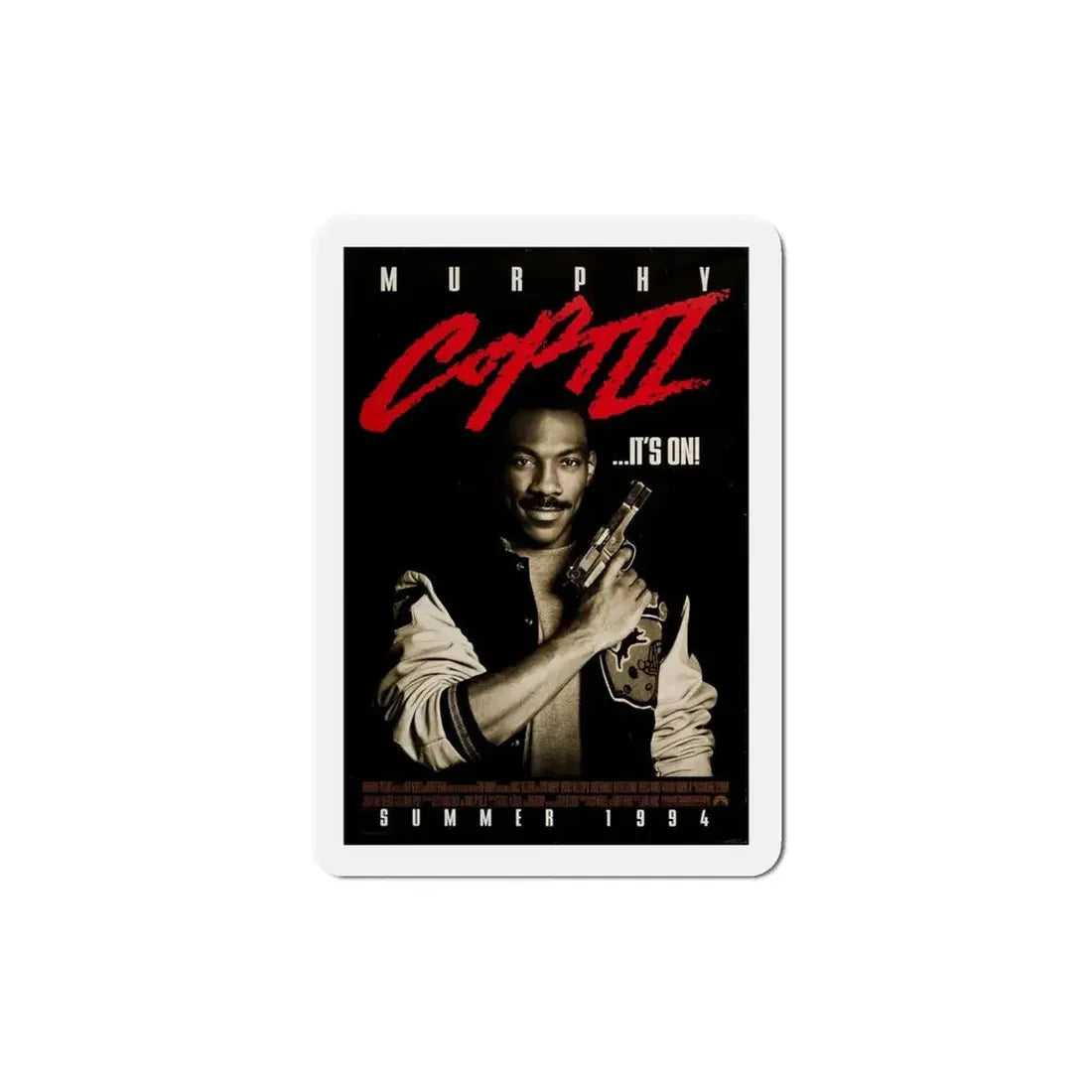 Beverly Hills Cop III 1994 Movie Poster Refrigerator Magnet - The Sticker Space