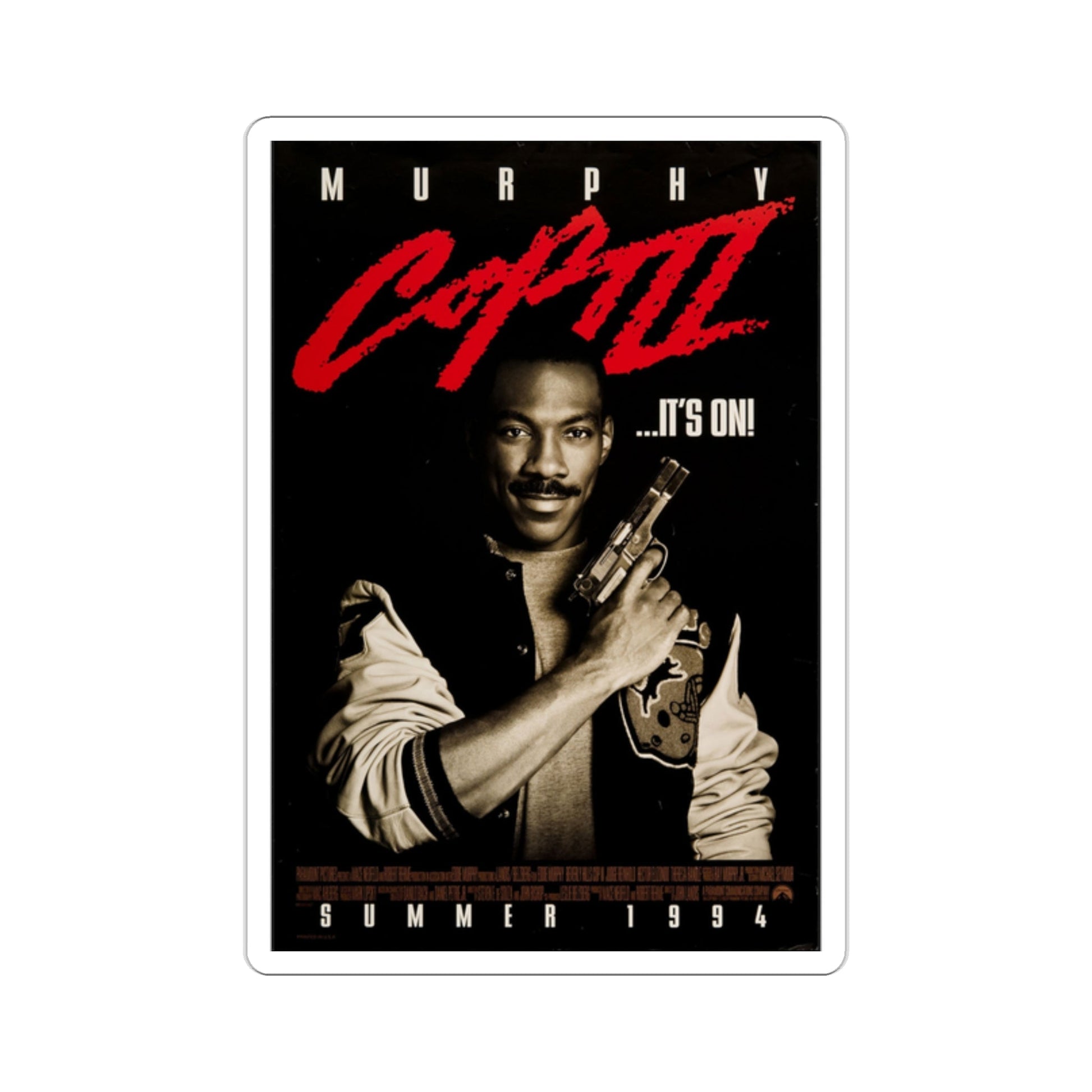 Beverly Hills Cop III 1994 Movie Poster STICKER Vinyl Die-Cut Decal-2 Inch-The Sticker Space