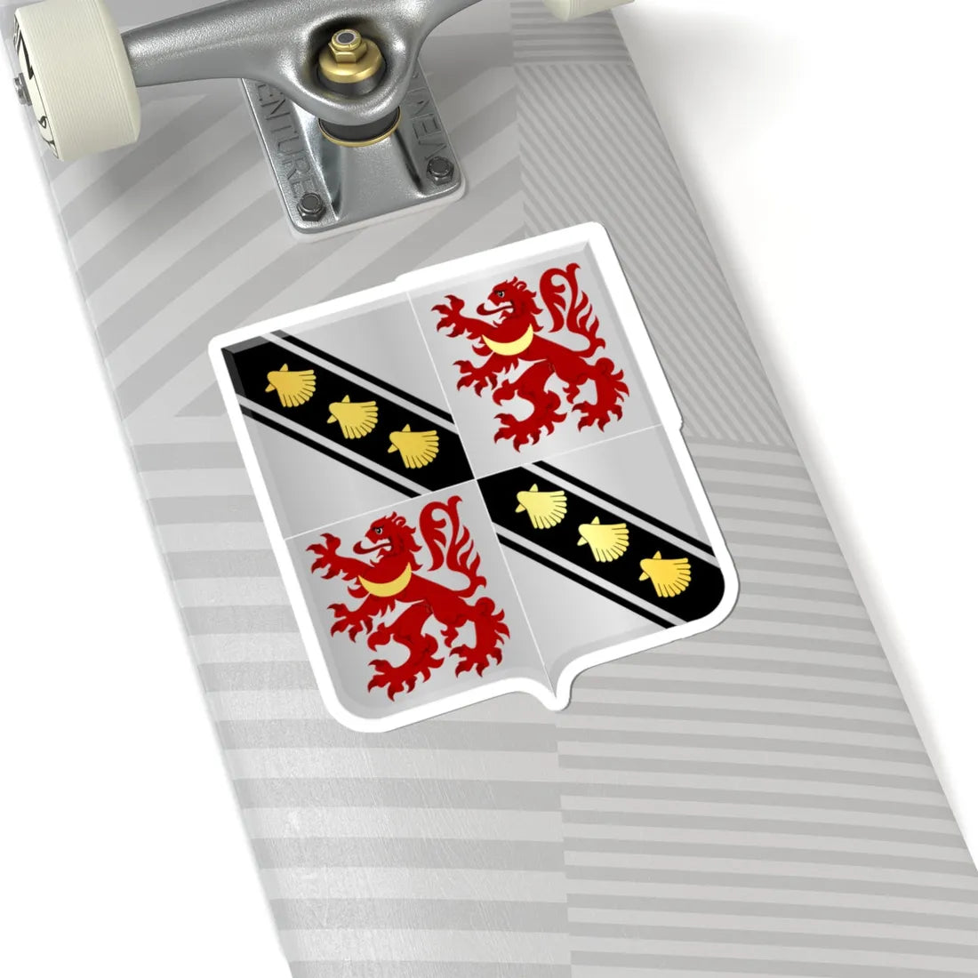 Beyne Heusay wapen (Belgium) (Coat of Arms) STICKER Vinyl Kiss-Cut Decal - The Sticker Space