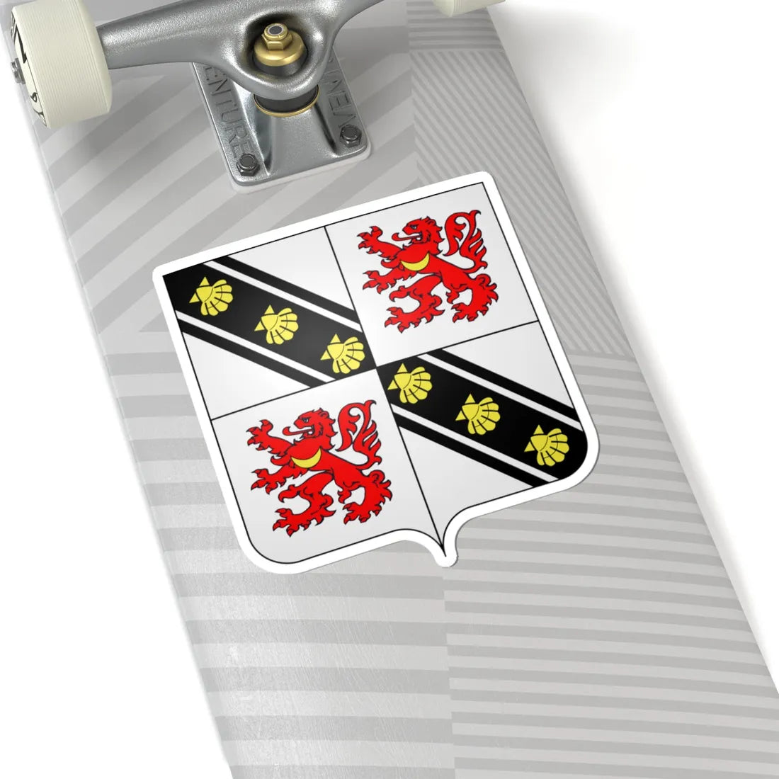 Beyne-Heusay wapen (Belgium) (Coat of Arms) STICKER Vinyl Kiss-Cut Decal - The Sticker Space