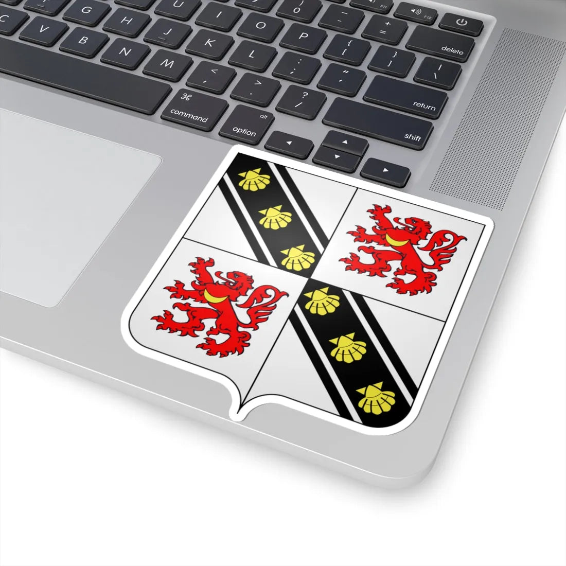 Beyne-Heusay wapen (Belgium) (Coat of Arms) STICKER Vinyl Kiss-Cut Decal - The Sticker Space