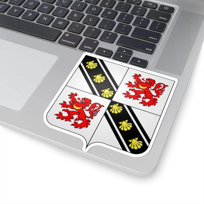 Beyne-Heusay wapen (Belgium) (Coat of Arms) STICKER Vinyl Kiss-Cut Decal - The Sticker Space