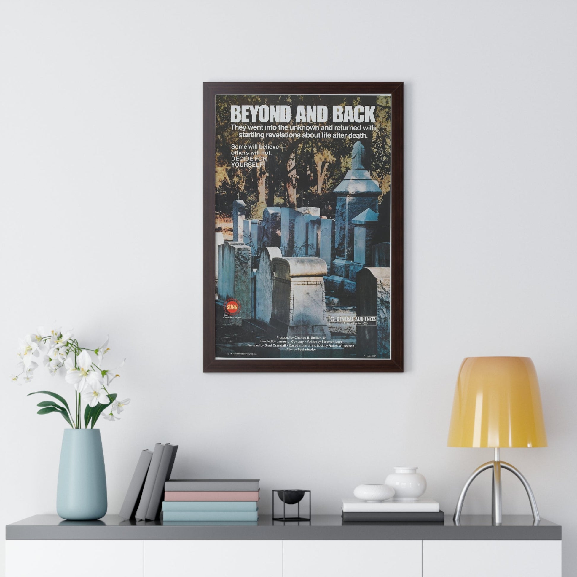 BEYOND AND BACK 1978 - Framed Movie Poster-The Sticker Space