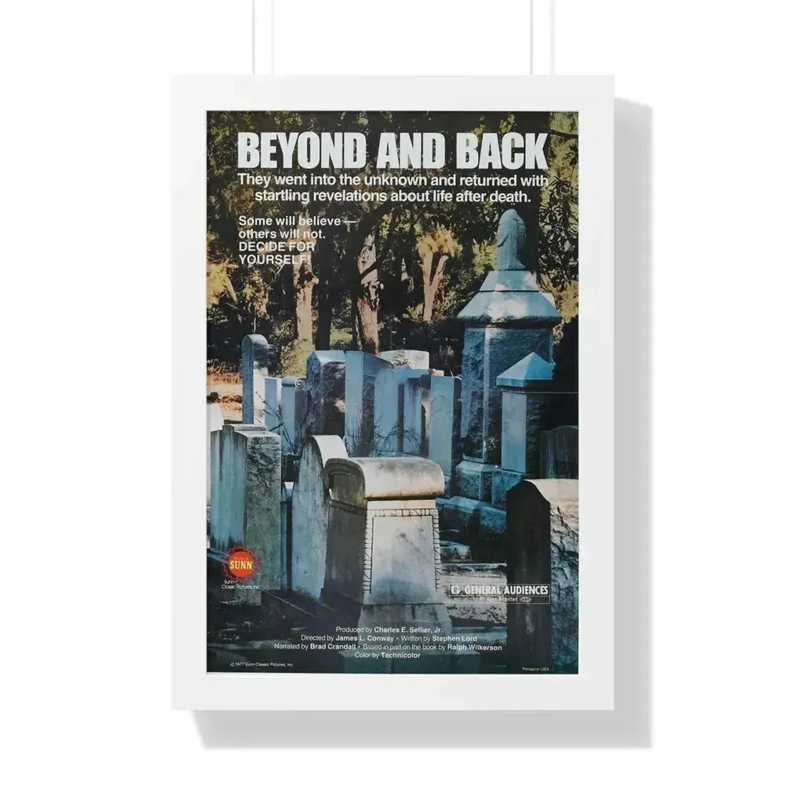BEYOND AND BACK 1978 - Framed Movie Poster - The Sticker Space