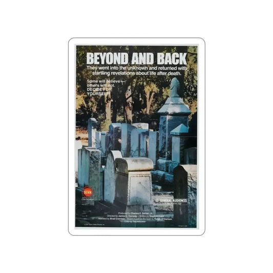 BEYOND AND BACK 1978 Movie Poster STICKER Vinyl Die-Cut Decal 2 Inch - The Sticker Space