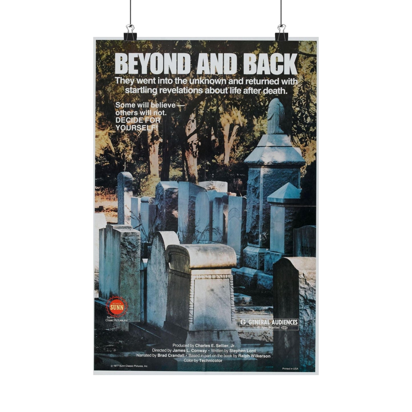 BEYOND AND BACK 1978 - Paper Movie Poster-12″ x 18″-The Sticker Space