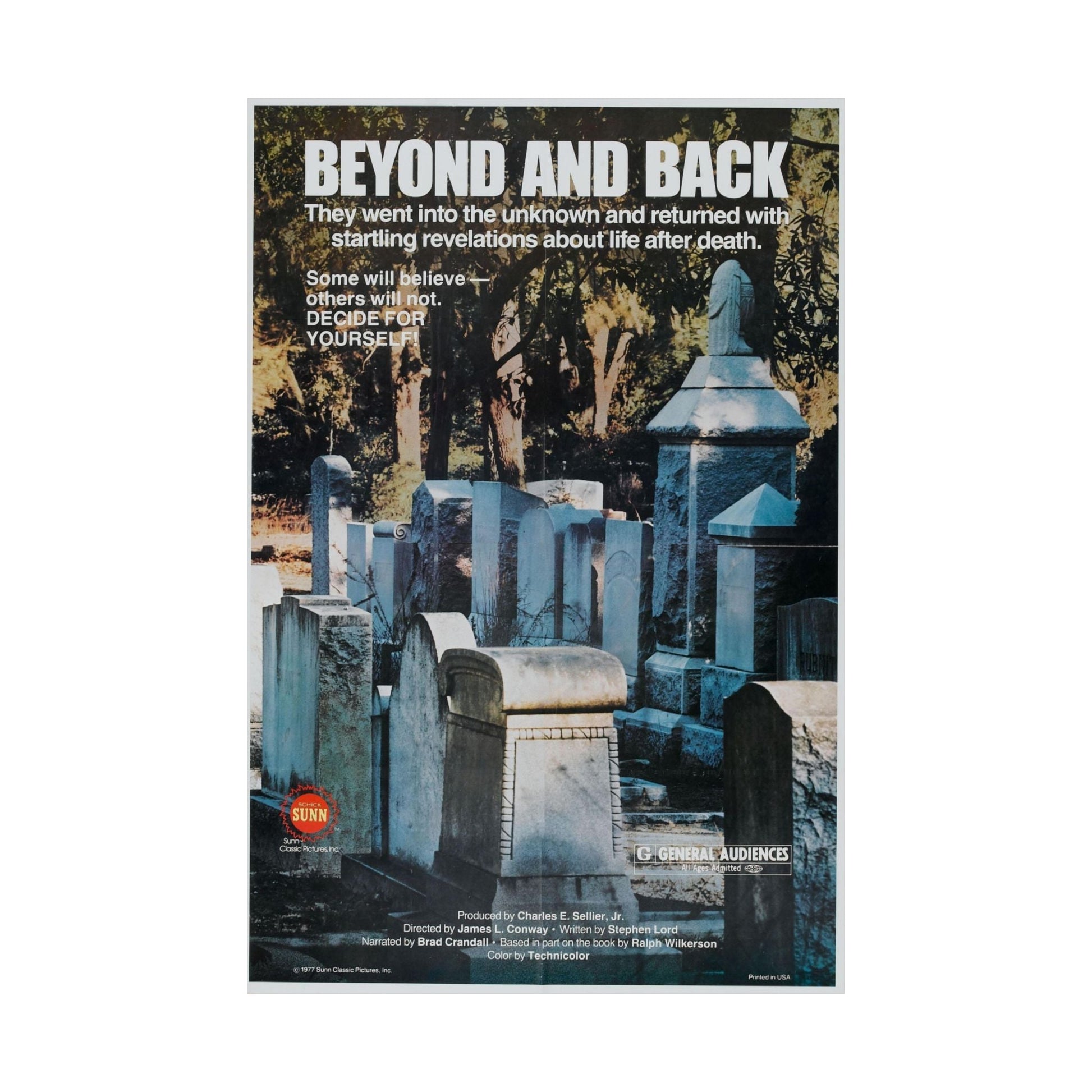 BEYOND AND BACK 1978 - Paper Movie Poster-The Sticker Space