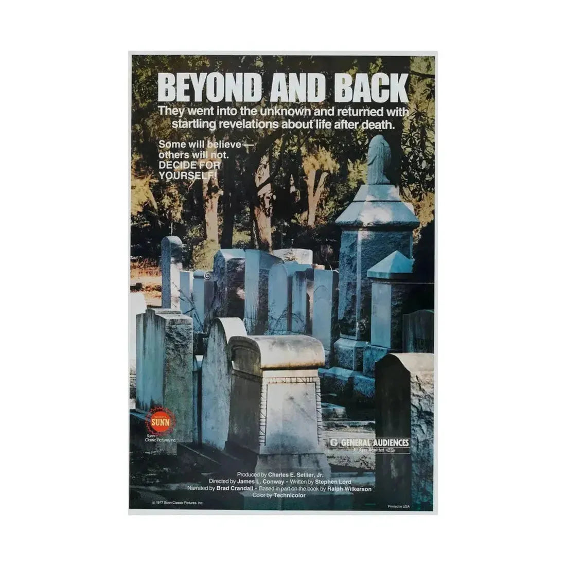 BEYOND AND BACK 1978 - Paper Movie Poster - The Sticker Space