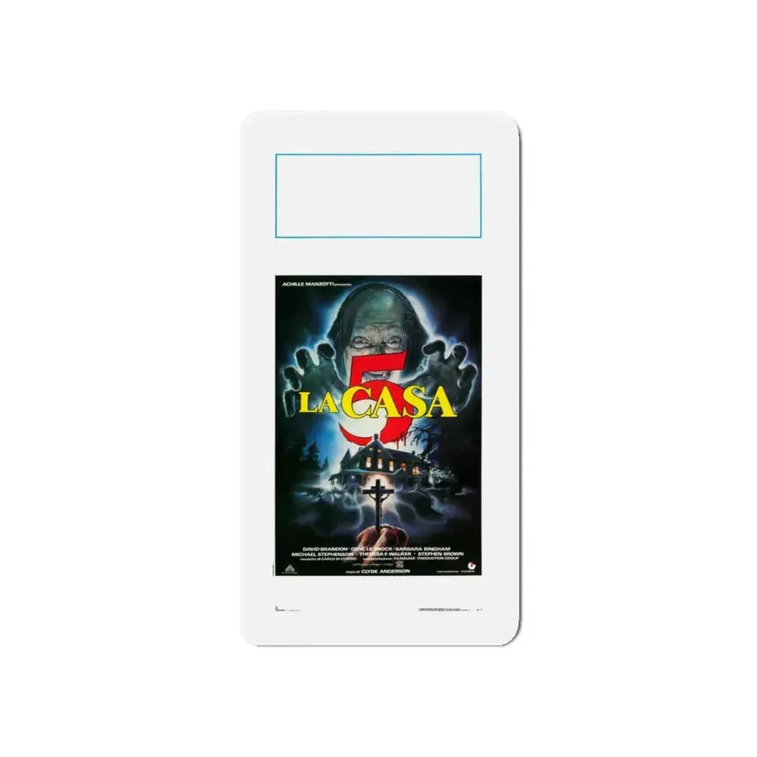 BEYOND DARKNESS 1990 Movie Poster - Refrigerator Magnet 6 Inch - The Sticker Space