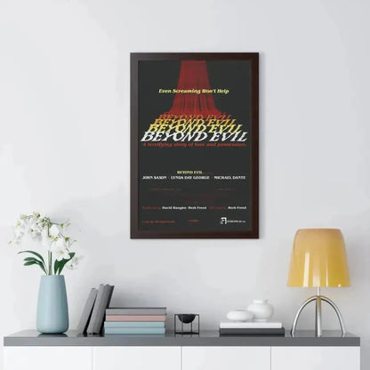BEYOND EVIL (TEASER) 1980 - Framed Movie Poster - The Sticker Space