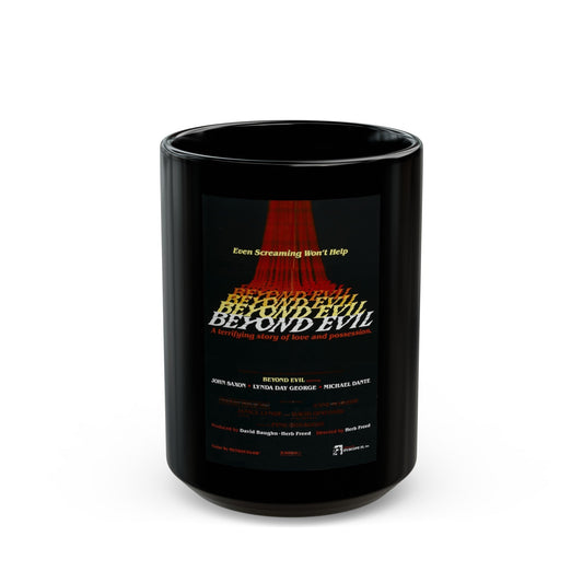 BEYOND EVIL (TEASER) 1980 Movie Poster - Black Coffee Mug-15oz-The Sticker Space