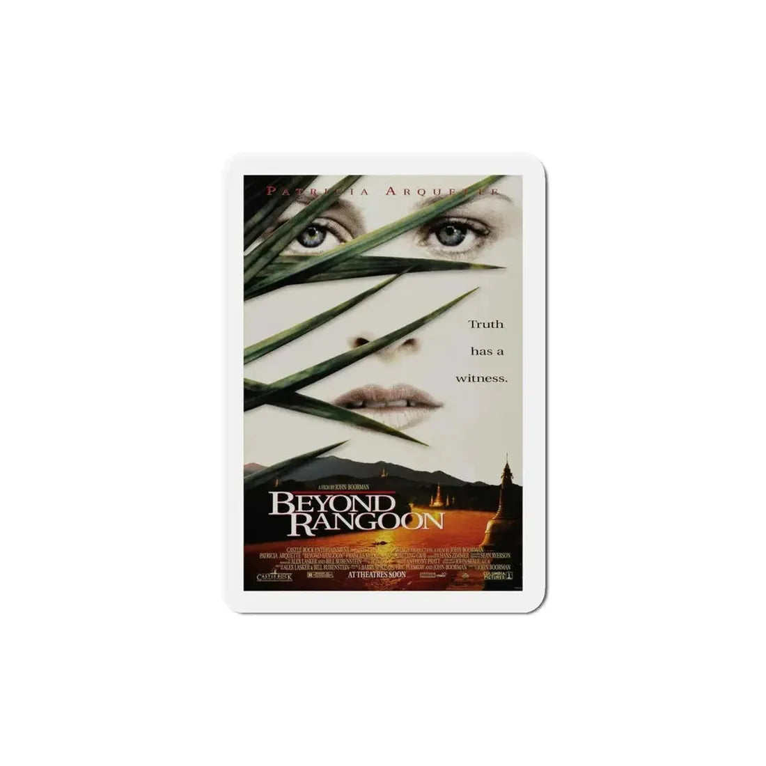 Beyond Rangoon 1995 Movie Poster Refrigerator Magnet - The Sticker Space