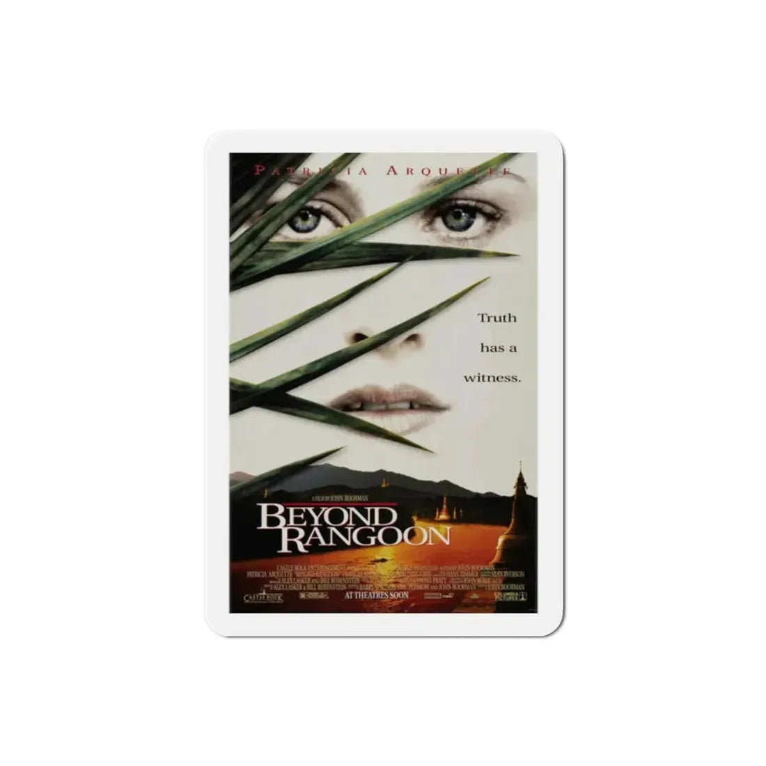 Beyond Rangoon 1995 Movie Poster Refrigerator Magnet - The Sticker Space