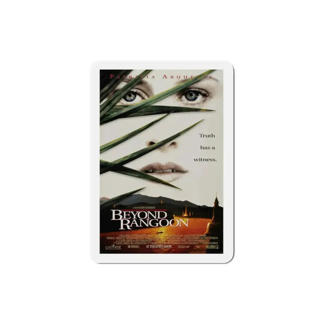 Beyond Rangoon 1995 Movie Poster Refrigerator Magnet - The Sticker Space