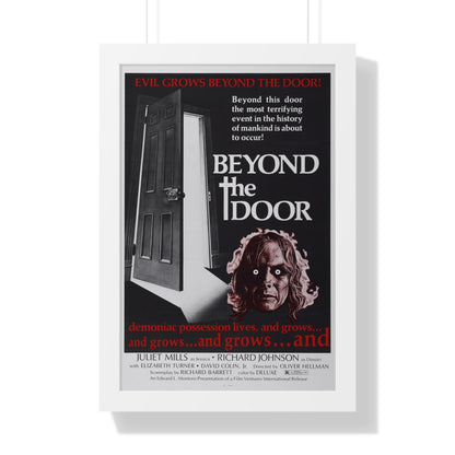 BEYOND THE DOOR 1974 - Framed Movie Poster-16″ x 24″-The Sticker Space