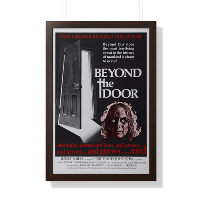 BEYOND THE DOOR 1974 - Framed Movie Poster-20" x 30"-The Sticker Space