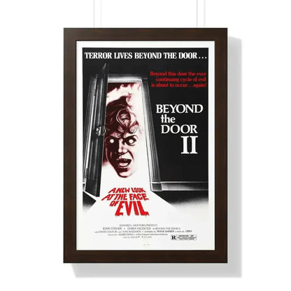 BEYOND THE DOOR II aka SHOCK 1977 - Framed Movie Poster - The Sticker Space