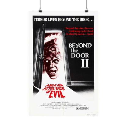 BEYOND THE DOOR II aka SHOCK 1977 - Paper Movie Poster-16″ x 24″-The Sticker Space