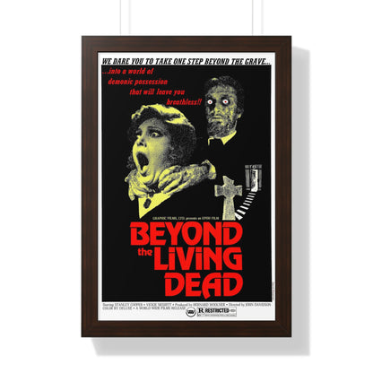 BEYOND THE LIVING DEAD (THE HANGING WOMAN) 1973 - Framed Movie Poster-16″ x 24″-The Sticker Space