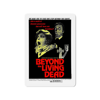 BEYOND THE LIVING DEAD (THE HANGING WOMAN) 1973 Movie Poster - Die-Cut Magnet-3" x 3"-The Sticker Space