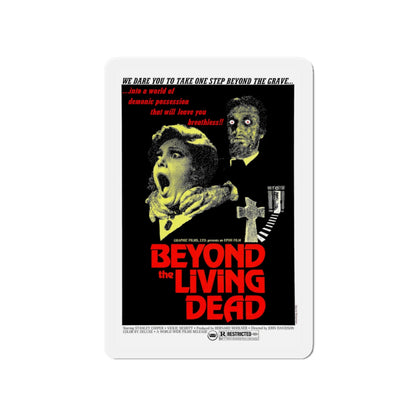 BEYOND THE LIVING DEAD (THE HANGING WOMAN) 1973 Movie Poster - Die-Cut Magnet-4" x 4"-The Sticker Space