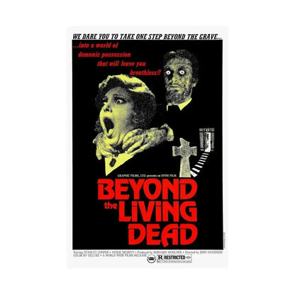 BEYOND THE LIVING DEAD (THE HANGING WOMAN) 1973 - Paper Movie Poster - The Sticker Space