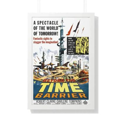 BEYOND THE TIME BARRIER (2) 1960 - Framed Movie Poster - The Sticker Space