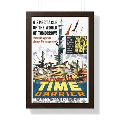 BEYOND THE TIME BARRIER (2) 1960 - Framed Movie Poster - The Sticker Space
