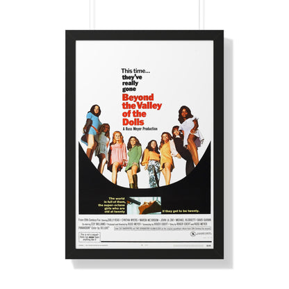 BEYOND THE VALLEY OF THE DOLLS 1970 - Framed Movie Poster-20" x 30"-The Sticker Space