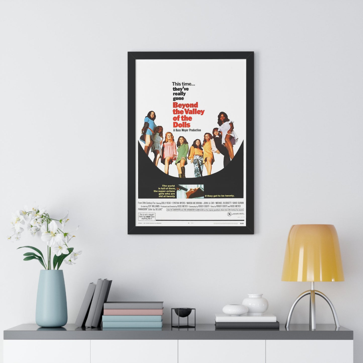 BEYOND THE VALLEY OF THE DOLLS 1970 - Framed Movie Poster-The Sticker Space