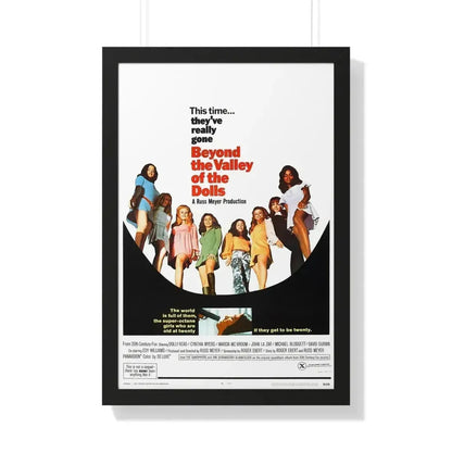 BEYOND THE VALLEY OF THE DOLLS 1970 - Framed Movie Poster - The Sticker Space