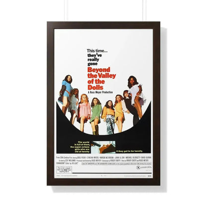BEYOND THE VALLEY OF THE DOLLS 1970 - Framed Movie Poster - The Sticker Space
